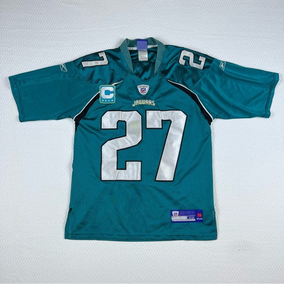 Vintage Jacksonville Jaguars Mathis NFL Football Jersey Reebok Size 48 Sewn - Picture 1 of 10